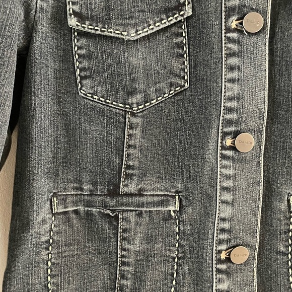 Tahari  jeans jacket size XS - Picture 4 of 7